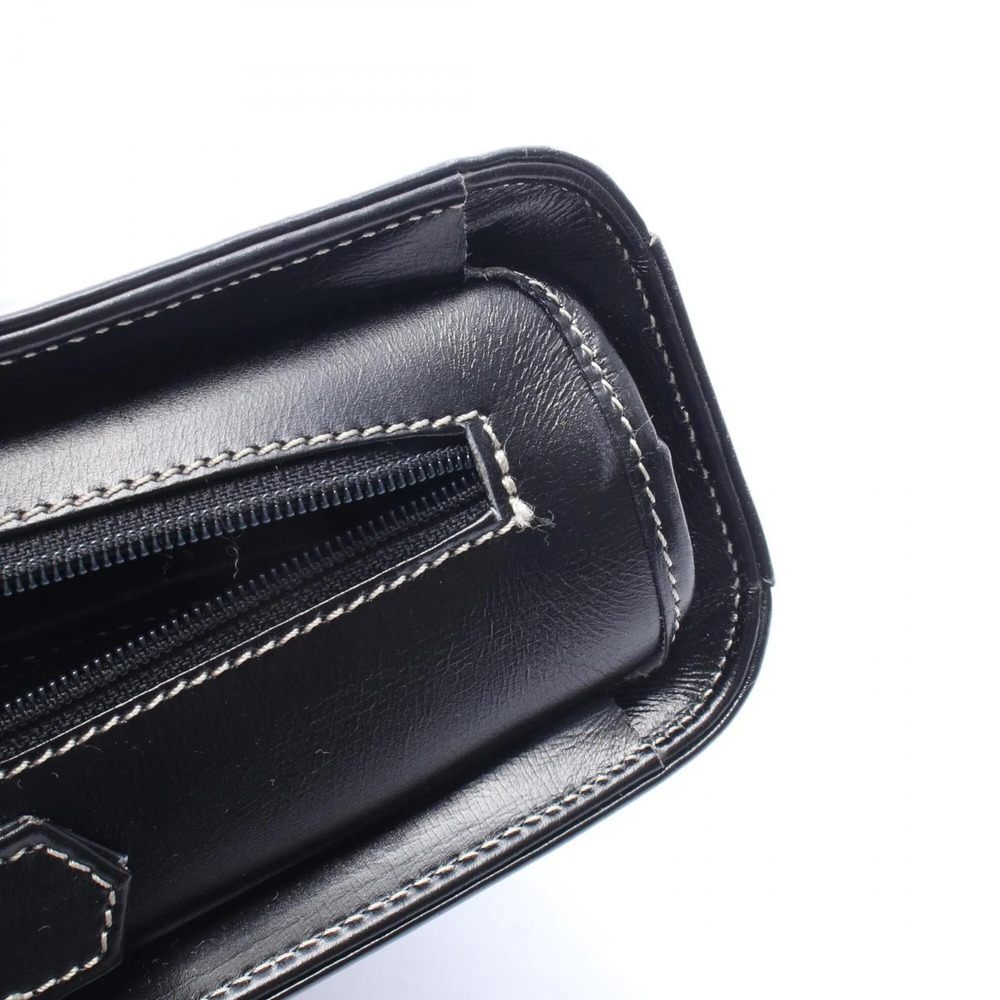 CHRISTIAN DIOR Black Leather Shoulder Bag - Picture 5 of 11